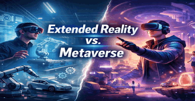 Difference between extended reality and Metaverse