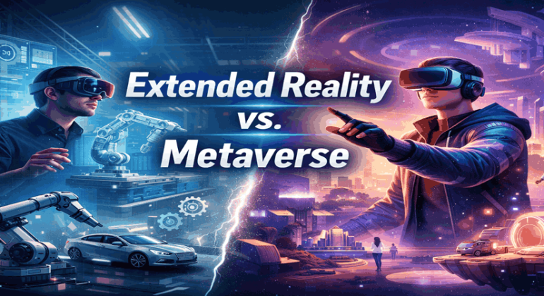 Difference between extended reality and Metaverse